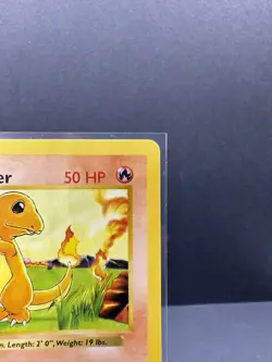 Charmander Pokemon Card - 1st Edition - Base Set - Shadowless - 46/102 LP - Image 3