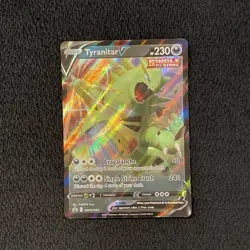Tyranitar V SWSH109 - Pokemon TCG Black Star Promo (2021) - NM - Holo - Image 1