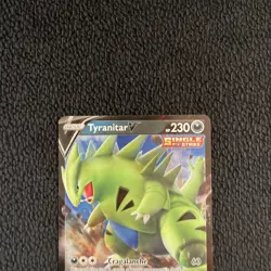 Pokemon TCG Tyranitar V Sword & Shield - Battle Styles 097/163 Holo Ultra Rare - Image 2