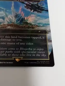 MTG Magic Final Fantasy Promo Bhujerba, Floating City FOIL Card - Image 3