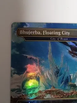 MTG Magic Final Fantasy Promo Bhujerba, Floating City FOIL Card - Image 4