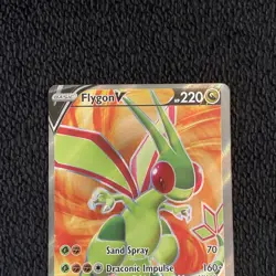 Pokemon TCG Flygon V Sword & Shield: Brilliant Stars 164/172 Holo Ultra Rare-NM - Image 2