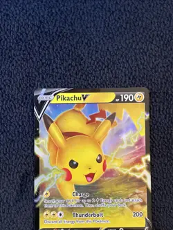 Pikachu V 043/185 - Vivid Voltage - Ultra Rare Holo Pokemon Card Near Mint - Image 2