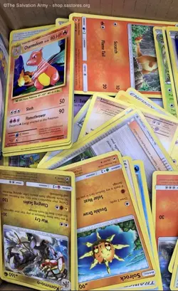 5.9LB Pokemon Assorted Collectible Trading Cards Bulk Lot - Image 3