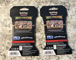 24 Pokemon TCG Mega Evolution Sealed Booster Packs FACTORY FRESH,Free Shipping! - Image 4