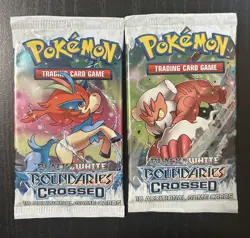 Sealed Pokemon Black & White Boundaries Crossed-(2) Booster Packs - Image 1