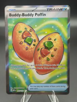 Buddy-Buddy Poffin UR - 167/132 - ME01: Mega Evolution Pokemon TCG NM - Image 1