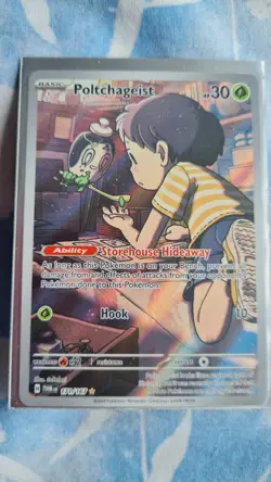 Poltchageist 171/167 - Twilight Masquerade - Pokemon Card - Near Mint - Image 1