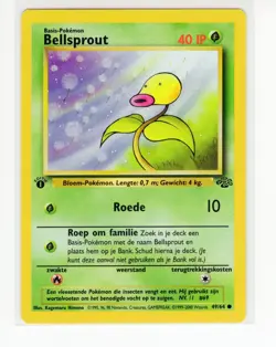 ~NL~ DUTCH Bellsprout 1st Edition Jungle 49/64 Pokemon Card (Ref:R) - Image 1