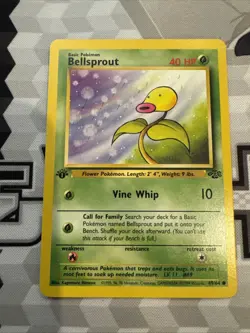 Bellsprout 49/64 1st Edition Jungle Pokemon - Image 1