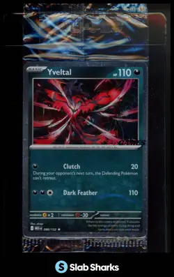 2025 POKEMON MEGA EVOLUTION - MEG EN #088/132 YVELTAL PROMOS EB GAMES SEALED - Image 1