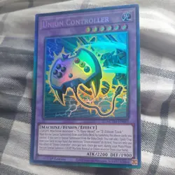 MZTM-EN022 Union Controller : Collector's Rare Card : 1st Edition : YuGiOh TCG - Image 3