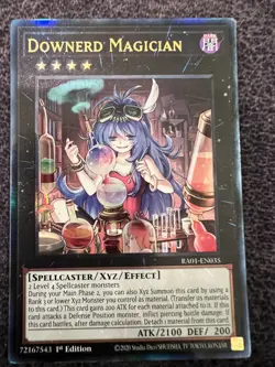 Yugioh Downerd Magician RA01-EN035 Ultimate Rare 1st Edition NM - Image 1
