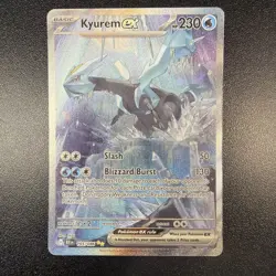 Pokemon TCG Kyurem EX Card 165/086 English Black Bolt Sir NM JY - Image 1