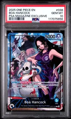 Boa Hancock (2025 PSA Magazine Promo) OP07-038 One Piece Promotion Cards Foil - Image 1