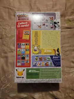 General Mills Cocoa Puffs Cereal 3 Free Pokemon Cards Inside New Sealed Pikachu - Image 3