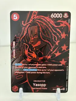 One Piece Card OP-12 OP12 Legacy of The Master OP09-013 SP Yasopp SP - English - Image 1