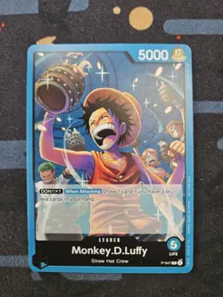 Monkey.D.Luffy (047) (Sealed Battle Kit Vol. 1) P-047 One Piece Promotion Cards - Image 1