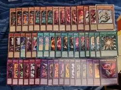 Yugioh 50 Card Branded Dracotail Deck Core Mirrorjade Albaz Quem Lukias - Image 1