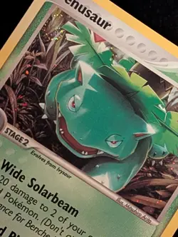 Venusaur 6/17 Holo Rare POP Series 2 Pokemon Card LP/NM Pokemon Card - Image 2