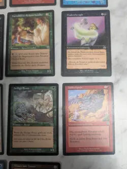 vintage german magic the gathering mtg 1993-1999 Wizards of the Coast x/350 card - Image 5