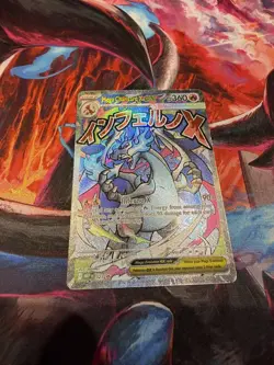 Mega Charizard Ex Black Star Promo 023 - Mega Charizard Ex UPC Promo Card clean - Image 1