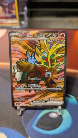 Gouging Fire ex - 188/162 - Pokemon Temporal Forces Full Art Card NM - Image 1