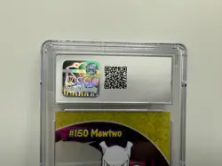 CGC 10 GEM MINT Pokemon Mewtwo Topps Clear Card PC5 2000 TV Animation - Image 5