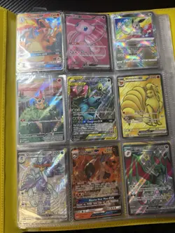 Pokemon Card Binder Collection Lot Ultra Rare Tag Team Promo SM167 Charizard TCG - Image 1