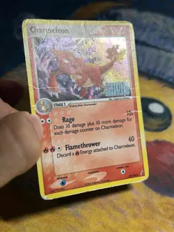 Charmeleon 29/100 EX Crystal Guardians Reverse Holo Stamped Pokemon Card 2006 MP - Image 4