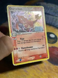Charmeleon 29/100 EX Crystal Guardians Reverse Holo Stamped Pokemon Card 2006 MP - Image 5