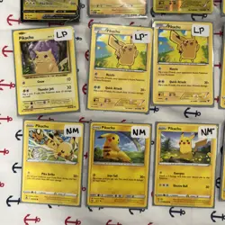 Pokemon TCG PIKACHU LOT OF 13 CONDITIONS LISTED ON CARDS SLEEVES INCLUDED - Image 3