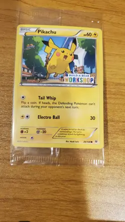 Lot Of 6 SEALED Pokemon Tcg Build A Bear Cards - Image 5