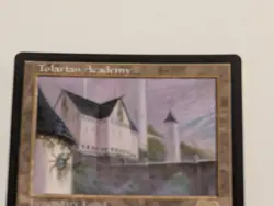 Vintage Tolarian Academy Rare Lightly Played MTG Magic Deckmaster Card - Image 2