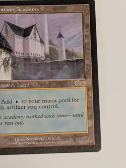 Vintage Tolarian Academy Rare Lightly Played MTG Magic Deckmaster Card - Image 4