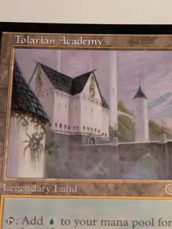 Vintage Tolarian Academy Rare Lightly Played MTG Magic Deckmaster Card - Image 5
