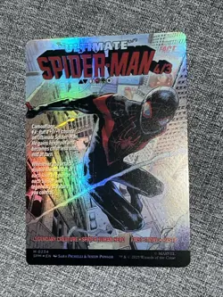Miles Morales (0234) (Borderless) - Marvel's Spider-Man FOIL MTG NM/M - Image 1