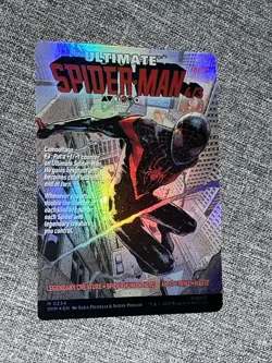 Miles Morales (0234) (Borderless) - Marvel's Spider-Man FOIL MTG NM/M - Image 2