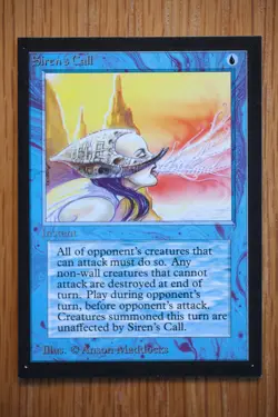 Siren's Call NM *Magic the Gathering Collector's Edition* (English MTG) - Image 1