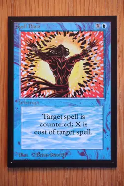 Spell Blast NM+ *Magic International Collector's Edition* English MTG Gathering - Image 1