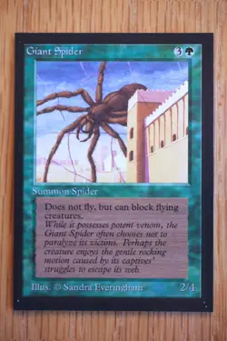 Giant Spider NM *Magic International Collector's Edition* English MTG - Image 1