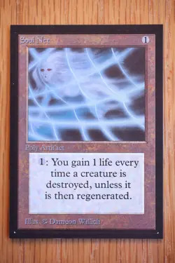 Soul Net NM *Magic International Collector's Edition* English MTG the Gathering - Image 1