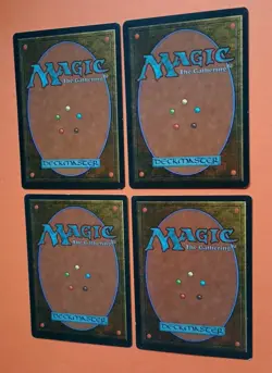 Magic the Gathering MTG Fourth (4TH) Editon CURSED RACK X 4 LP/EX U 1995! - Image 4