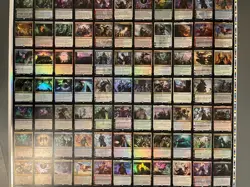 Magic the Gathering MtG War of the Spark Uncut Mythic & Rare Foil Sheet - Image 3
