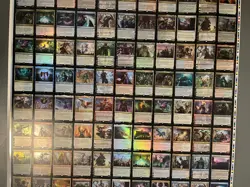 Magic the Gathering MtG War of the Spark Uncut Mythic & Rare Foil Sheet - Image 4