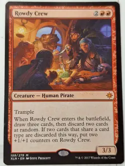 Rowdy Crew - Ixalan - Magic the Gathering MTG Nice! - Image 1