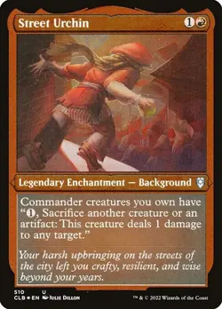 NM Etched Foil Street Urchin, MTG, Baldur's Gate, Magic, 510 - Image 1