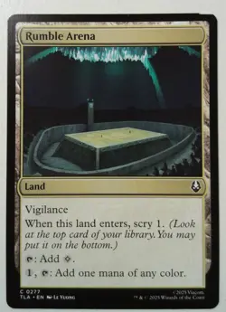 Rumble Arena *Common* Magic MtG x1 Avatar: The Last Airbender MISCUT (corner) - Image 1