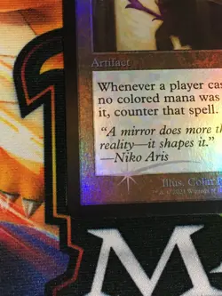 C5191 MAGIC MTG MODERN HORIZONS 2 VOID MIRROR #435 LP RARE FOIL RETRO - Image 4