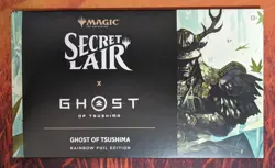 Sealed Ghost of Tsushima x Secret Lair Drop PlayStation FOIL MTG Magic - Image 1